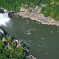 Cumberland Falls is a popular destination for outdoor enthusiasts.  Photo by Jay Hamon.