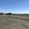 The DMRE drone is flown on a site in Eastern Ky.