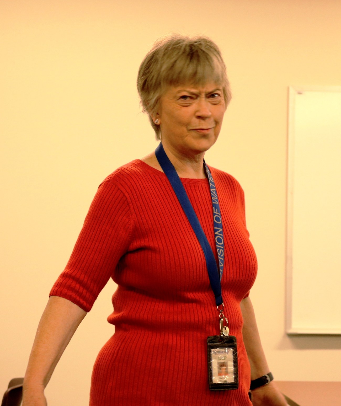 Marilyn made a short speech as she was awarded a 40 year certificate.